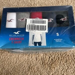 Hollister crewneck tshirt set